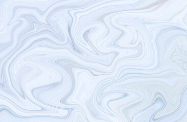 Fototapeta premium Marble rock texture blue ink pattern liquid swirl paint white dark that is Illustration background for do ceramic counter tile silver gray that is abstract waves skin wall luxurious art ideas concept.