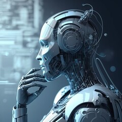 Fototapeta premium Cutting-Edge AI Chatbot with GPT Technology