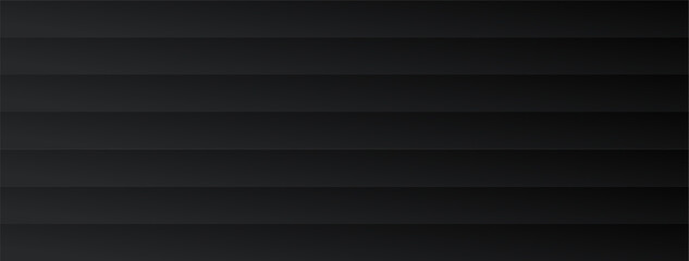 Obraz premium Premium abstract background in minimalist black with fancy dark geometric elements.