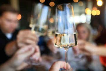 group of persons party glasses chin chin toast, glasses alcohol holiday