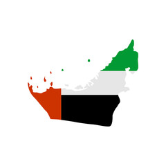 United Arab Emirates flags icon set, United Arab Emirates independence day icon set vector sign symbol