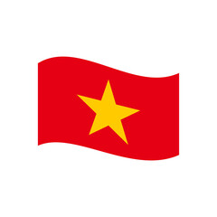 Vietnam flags icon set, Vietnam independence day icon set vector sign symbol