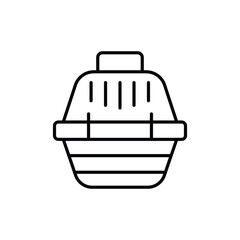 basket icon. outline icon