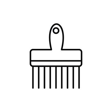 recommend clip art: brush icon. outline icon