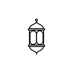 Lantern icon,ramadan kareem icon vector logo design template