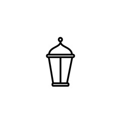 Lantern icon,ramadan kareem icon vector logo design template