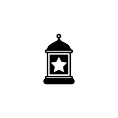 Lantern icon,ramadan kareem icon vector logo design template