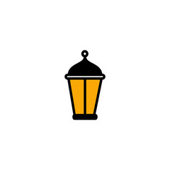 Lantern icon,ramadan kareem icon vector logo design template