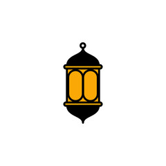 Lantern icon,ramadan kareem icon vector logo design template
