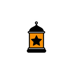 Lantern icon,ramadan kareem icon vector logo design template