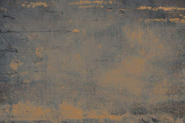 Old black brick wall