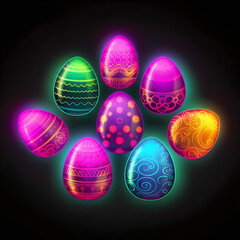 easter eggs & spring flowers