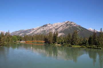 Reflections On The Water, Banff National Park, Alberta