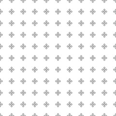 Fototapeta premium Seamless abstract geometric pattern on white background Vector