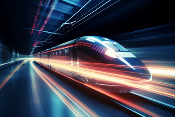 Fototapeta premium High Speed Train 1