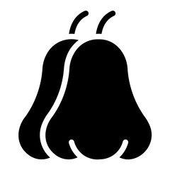 water apple glyph icon