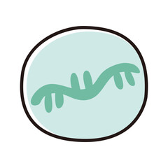 Obraz premium コロナワクチンの抗体イメージ（mRNA）
