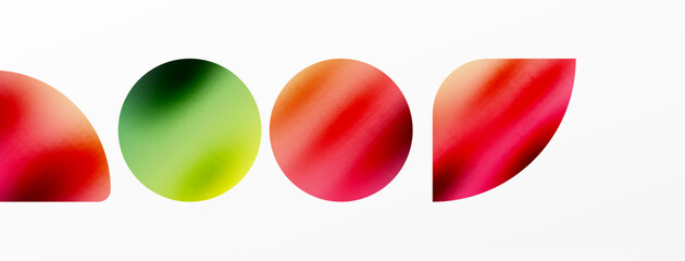 Transparent effects geometric abstract background. Minimalist wallpaper, banner, background or landing