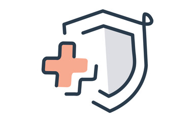 Healthy Safe icon outline