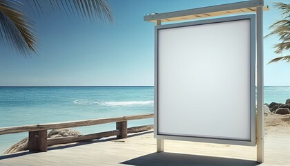 Generative AI, A Blank Billboard by the Sea: A Captivating Advertising Opportunity for Your Product