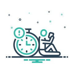 Mix icon for delayed