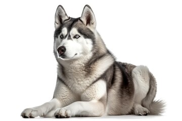 Fototapeta premium siberian husky puppy