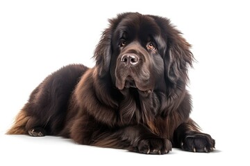 Newfoundland Dogs are large, powerful dogs