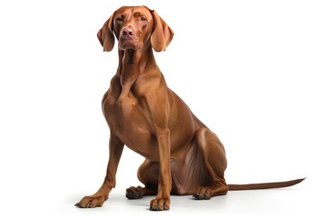 dachshund dog isolated on white