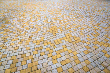 cobble stone, pavement stone floor background