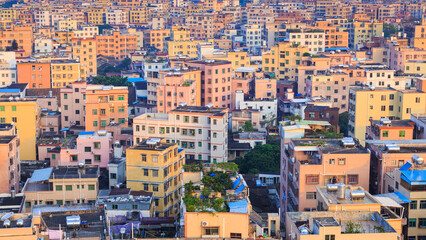Day time cityscape of Zhuhai, China.