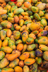 pile of Chinese mango.