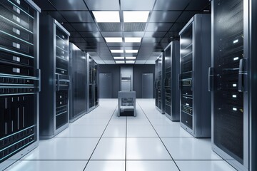 Datacenter collection of servers and computer equipment