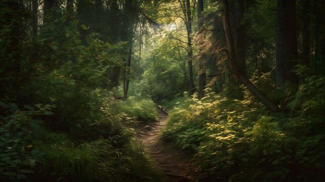 a woodland path © Paul