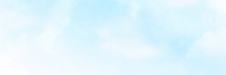 Blue sky background.