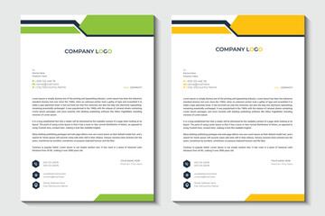 Business style letter head templates