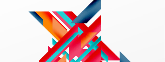 Dynamic lines background. Wallpaper for concept of AI technology, blockchain, communication, 5G, science, business and technology