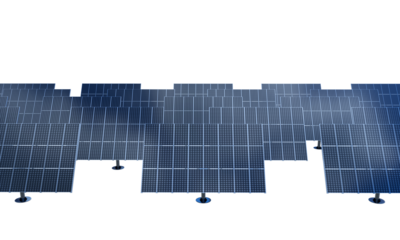 Solar panels in line alpha channel no environment