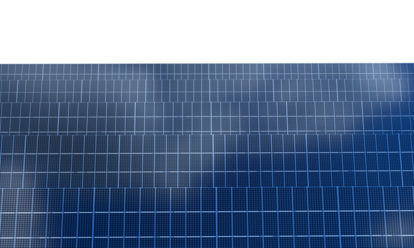 Solar panels in line alpha channel no environment