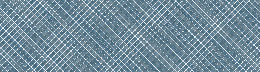 住宅のモザイクタイルの壁　建材のテクスチャ素材