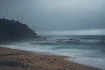 moody beach