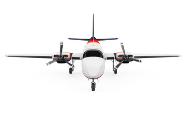 Small Airplane Isolated