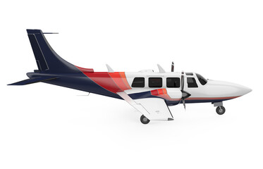 Small Airplane Isolated