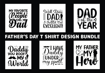 Father Day T Shirt Design Bundle Svg