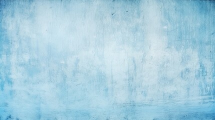 Fototapeta na wymiar Soft blue grunge cement background with light crackling, generative ai composite.