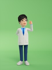 doctor 3d cartoon