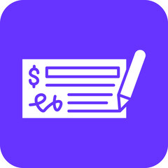 Vector Design Cheque Book Icon Style