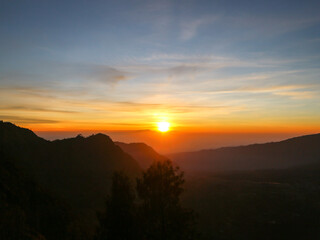 Sunrise at Bromo Tengger Semeru National Park, Indonesia