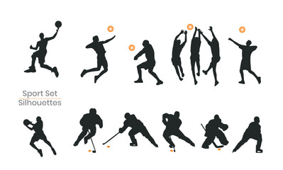 Sport Silhouettes Set