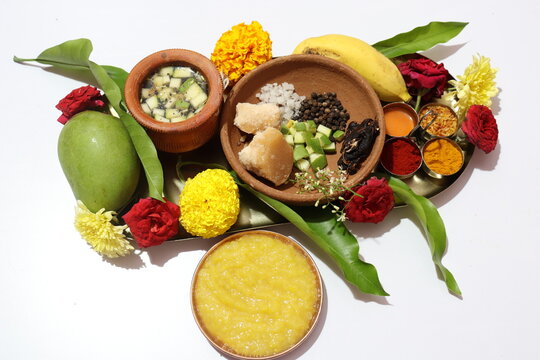 Ugadi telugu new year andhrula pachadi.
