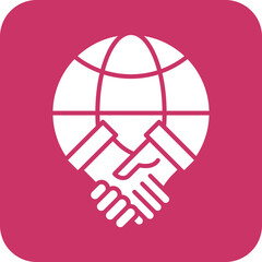 Vector Design Global Business Icon Style